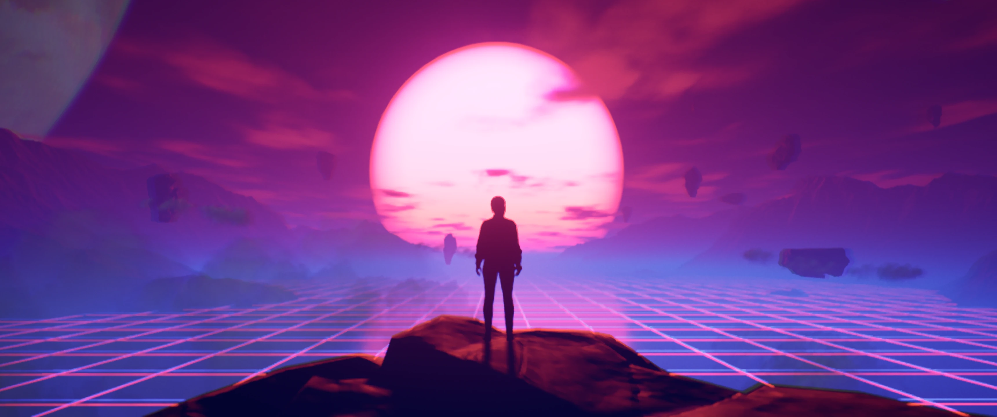 Vaporwave Environment